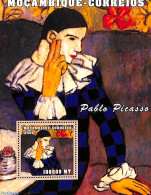 Mozambique 2001 Pablo Picasso S/s, Mint NH, Performance Art - Circus - Art - Modern Art (1850-present) - Pablo Picasso.. - Zirkus