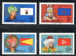 REF093 > TURQUIE < Yv N° 2540 à 2543 * * -  MNH * * -- Turkey -- Etats Turcs - Unused Stamps