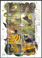 Netherlands 2022 Leuvenumse Bossen 10v M/s S-a, Mint NH, Nature - Animals (others & Mixed) - Birds - Insects - Mushrooms - Nuevos