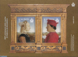 San Marino 2022 Frederico Da Montefeltro S/s, Mint NH, Art - Paintings - Neufs