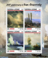 Sierra Leone 2022 205th Anniversary Of Ivan Aivazovsky, Mint NH, Art - Paintings - Autres & Non Classés