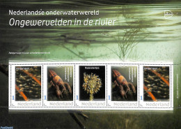 Netherlands - Personal Stamps TNT/PNL 2023 Underwaterworld 5v M/s, Mint NH, Nature - Crabs And Lobsters - Autres & Non Classés