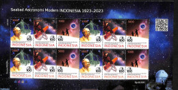 Indonesia 2023 Seabad Modern Astronomy M/s, Mint NH, Science - Astronomy - Astrología