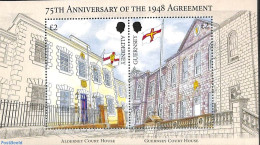 Alderney 2023 1948 Agreement S/s, Mint NH - Alderney