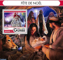 Guinea, Republic 2016 Christmas S/s, Mint NH, Religion - Christmas - Saint Nicholas - Natale