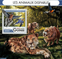Guinea, Republic 2016 Disappeared Animals S/s, Mint NH, Nature - Animals (others & Mixed) - Birds - Other & Unclassified