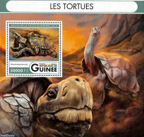Guinea, Republic 2016 Turtles S/s, Mint NH, Nature - Reptiles - Turtles - Altri & Non Classificati