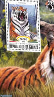 Guinea, Republic 2018 Tigers 4v M/s, Mint NH, Nature - Animals (others & Mixed) - Cat Family - Autres & Non Classés