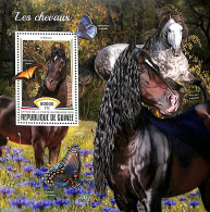 Guinea, Republic 2018 Horses S/s, Mint NH, Nature - Horses - Other & Unclassified