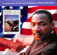 Guinea, Republic 2018 Martin Luther King S/s, Mint NH, Religion - Religion - Autres & Non Classés