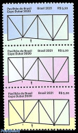 Brazil 2021 Expo Dubai 3v [::], Mint NH, Various - World Expositions - Unused Stamps