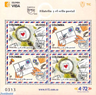 Colombia 2023 UPAEP, Philately S/s, Mint NH, Philately - U.P.A.E. - Colombia