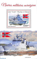 Djibouti 2019 Norwegian Military Ships S/s, Mint NH, Transport - Ships And Boats - Bateaux