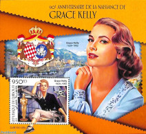 Djibouti 2019 Grace Kelly S/s, Mint NH, History - Performance Art - Kings & Queens (Royalty) - Movie Stars - Königshäuser, Adel