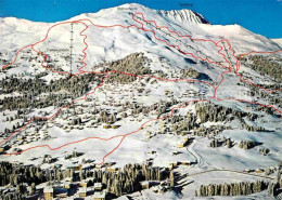 12683307 Valbella Lenzerheide Skigebietkarte Valbella Lenzerheide - Autres & Non Classés