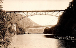 United States New York Bear Mountain Bridge Popolopen Creek Real Photo Vintage Postcard - Altri & Non Classificati