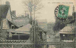 27 - Louviers - Pont Sur L'Eure - Oblitération Ronde De 1925 - Etat Léger Pli Visible Et Carte Qui Se Décolle - CPA - Vo - Louviers