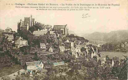 24 - Beynac - Le Château Féodal - La Vallée De La Dordogne Et Le Château De Fayrac - Oblitération Ronde De 1934 - CPA -  - Andere & Zonder Classificatie