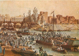 Art - Peinture - Louis Nicolas De Lespinasse - Promenade Au Port St. Paul En 1782 - Einschiffung Zur Spazierfahrt - Walk - Malerei & Gemälde