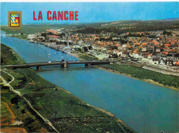 62 - Etaples Sur Mer - La Canche Avec Le Pont Et Le Port D'Etaples - Vue Aérienne - CPM - Voir Scans Recto-Verso - Etaples