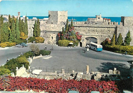 Grèce - Ile De Rhodes - Rodos - Rhodes - La Porte De La Liberté - Automobiles - Bus - Carte Neuve - CPM - Voir Scans Rec - Greece