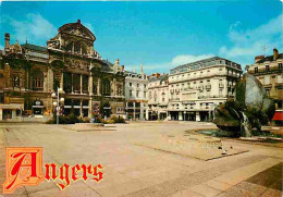 49 - Angers - La Place Du Ralliement - Le Théâtre - La Rose Des Sables - Carte Neuve - CPM - Voir Scans Recto-Verso - Angers