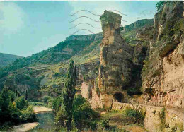 48 - Les Gorges Du Tarn - Cirque De Pougnadoires - La Tour Eiffel - Flamme Postale - CPM - Voir Scans Recto-Verso - Gorges Du Tarn