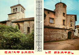 42 - Saint Haon Le Chatel - Multivues - L'Eglise - La Maison Du Cadran Solaire - CPM - Voir Scans Recto-Verso - Andere & Zonder Classificatie