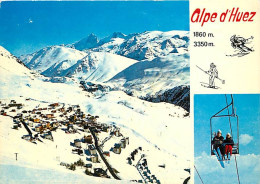 38 - Alpe D'Huez - Multivues - Hiver - Neige - CPM - Voir Scans Recto-Verso - Andere & Zonder Classificatie