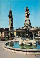 27 - Evreux - La Tour De Phorloge - Beffroi - Au Premier Plan La Fontaine De La Place De Gaulle - Automobiles - CPM - Vo - Evreux