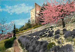 26 - Crest - Le Château Et Les Champs De Lavande - Fleurs - Carte Neuve - CPM - Voir Scans Recto-Verso - Crest