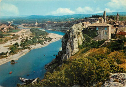 07 - Saint Martin D'Ardèche - Sortie Des Gorges Au Pittoresque Village D'Aiguèze - Au Fond, à Gauche, Saint Martin - CPM - Sonstige & Ohne Zuordnung