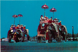 Animaux - Eléphants - Inde - India - New Delhi - Republic Day Parade - CPM - Voir Scans Recto-Verso - Elefanti