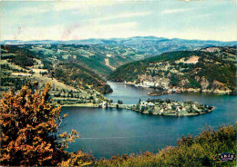 12 - Lac Du Barrage De Sarrans - Presqu'ile De Laussac - CPM - Voir Scans Recto-Verso - Andere & Zonder Classificatie