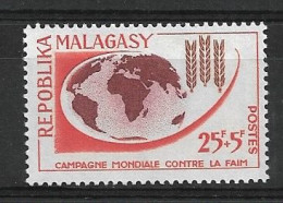 MADAGASCAR 1963 FREEDOM FROM HUNGER MNH - Alimentación