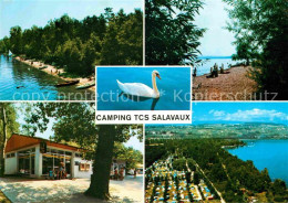 12678049 Salavaux Camping TCS Lac De Morat Strand Panorama Salavaux - Sonstige & Ohne Zuordnung