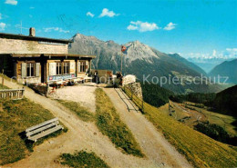 12677377 Alp Gruem Restaurant Fanconi Blick Ins Puschlav Mit Bergamasker Alpen A - Autres & Non Classés