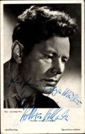 CPA Schauspieler Volker Von Collande, Portrait, Autogramm - Actors