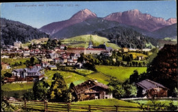 CPA Berchtesgaden In Oberbayern, Gesamtansicht, Unterberg - Autres & Non Classés