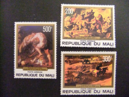 56 MALI REPUBLICA De MALI 1977 / PINTURAS De RUBENS / YVERT PA 315 /317 MNH - Rubens