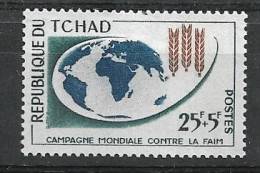 TCHAD 1963 FREEDOM FROM HUNGER MNH - Levensmiddelen