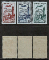 TUNISIA    Scott # 208-9, C13** MINT NH (CONDITION PER SCAN) (Stamp Scan # 1045-2) - Tunesië (1956-...)