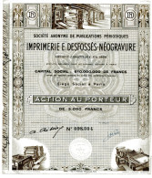 IMPRIMERIE E. DESFOSSÉS-NÉOGRAVURE - Industry