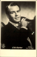 CPA Schauspieler O. W. Fischer, Portrait, Autogramm - Actores