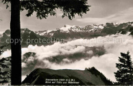 12650827 Stanserhorn Blick Auf Titlis Und Nebelmeer Alpenpanorama Stanserhorn - Autres & Non Classés