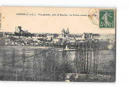 LOCHES - Vue Générale Prise De Beaulieu - Très Bon état - Loches