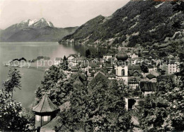 12649217 Gersau Vierwaldstaettersee Panorama Mit Pilatus Gersau - Andere & Zonder Classificatie