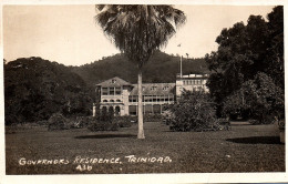 Trinidad Y Tobago Governors Residence Bulding Real Photo Vintage Postcard - Trinidad