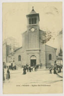PARIS : Eglise Saint-Ferdinand, 1908 - Publicité Vichy (F7700) - Kerken