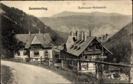 CPA Semmering In Niederösterreich, Kaltwasser-Heilanstalt - Autres & Non Classés